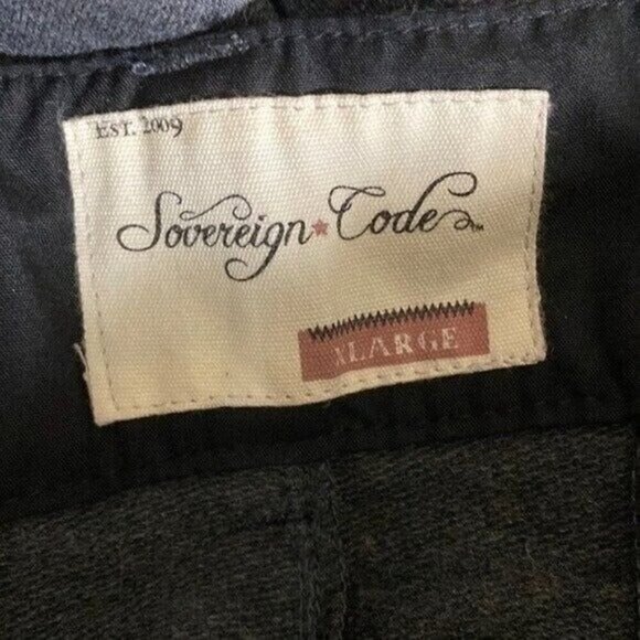 Sovereign codes men gray jogger pant XL casual office gray comfy Outdoor - Picture 2 of 8
